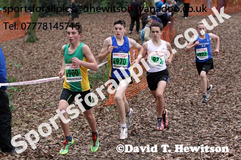 Boys under-15s National Cross Country Relays. Photo: David T. Hewitson/Sports for All Pics